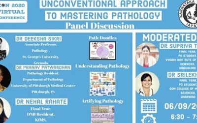 SEPTEMBER 2020: Report of Panel discussion by our Resident Ambassadors on the topic ” Unconventional Approach to Mastering Pathology ” ON 6thSeptember 2020
